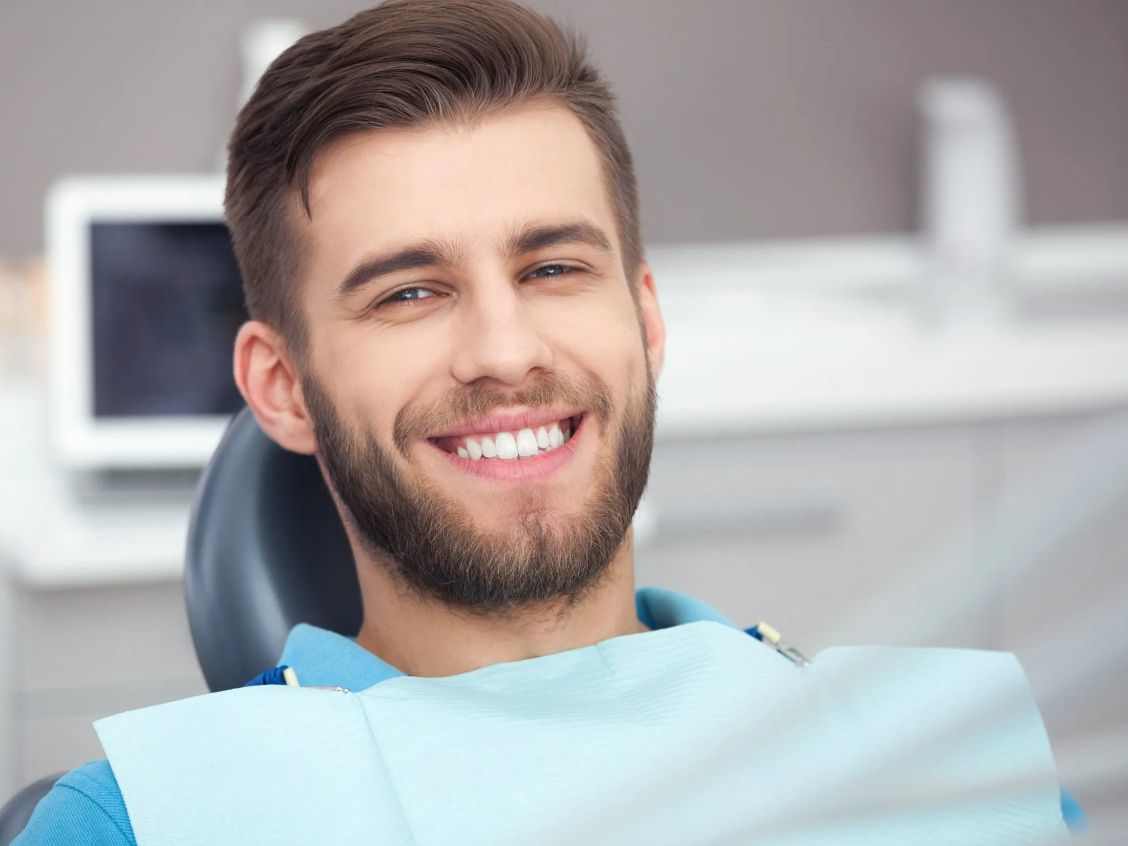 Male Patient Smiling
